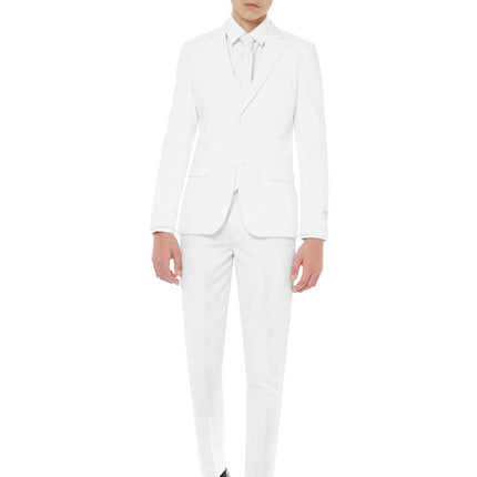 Traje Blanco Niño Adolescente OppoSuits