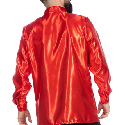 Blusa Disco Volantes Rojo