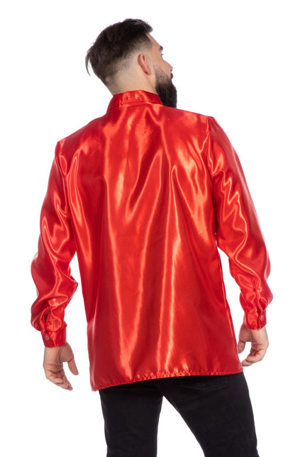 Blusa Disco Volantes Rojo