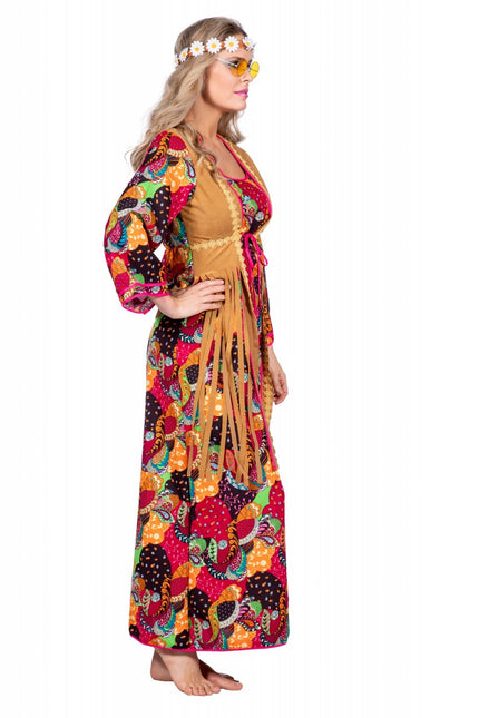 Vestido Hippie Largo de Colores