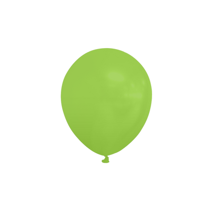 Globos Verde Lima 13cm 100pcs