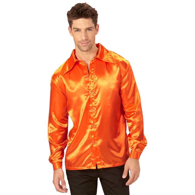 Blusa Disco Naranja Hombre