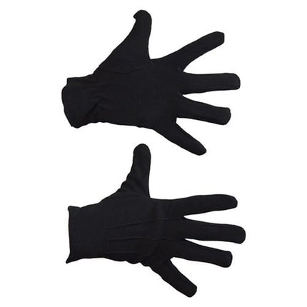 Guantes Algodón Negro Lujo