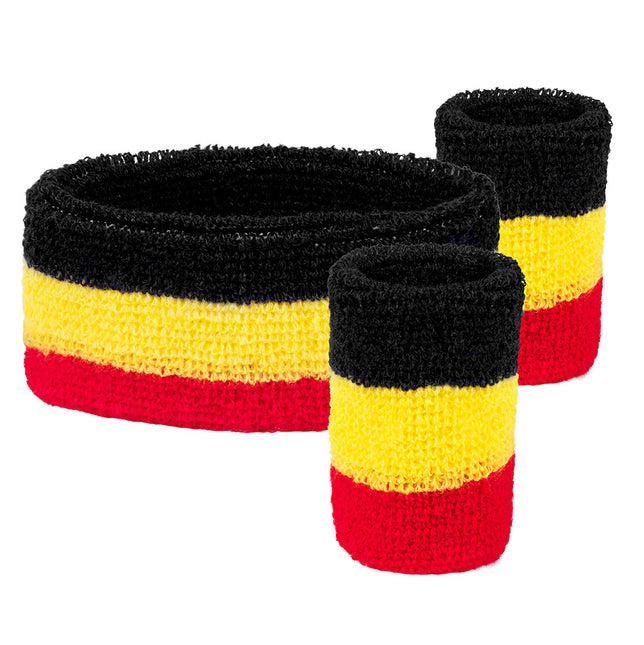 Sweatbands Bélgica 3pcs