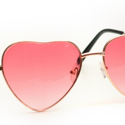 Gafas Corazón Rosa