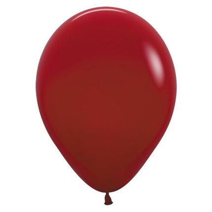 Globos Rojo Imperial 25cm 50pcs