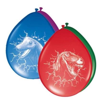 Globos Dinosaurio 30cm 6pcs