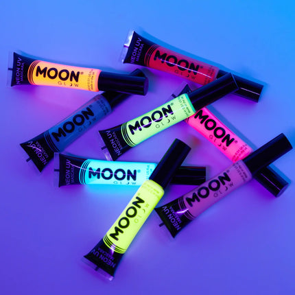 Máscara de pestañas Moon Glow Neon UV Rosa Intenso 15ml