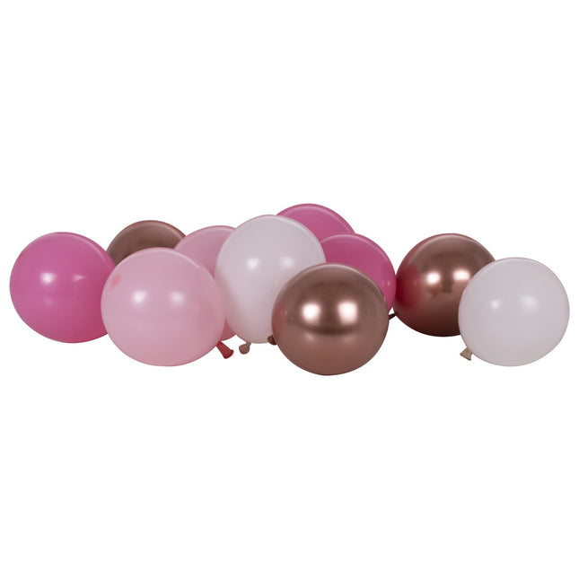 Set Globos Rosa 13cm 40pcs