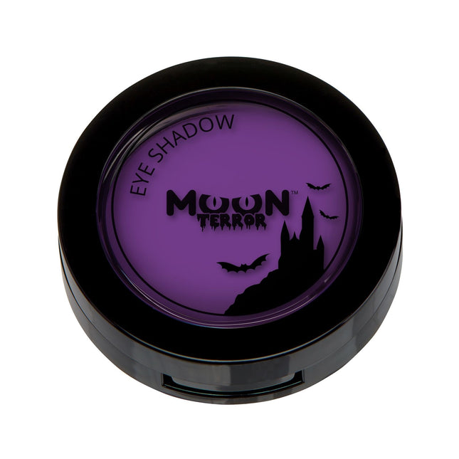 Moon Terror Sombra de Ojos de Halloween Veneno Morado