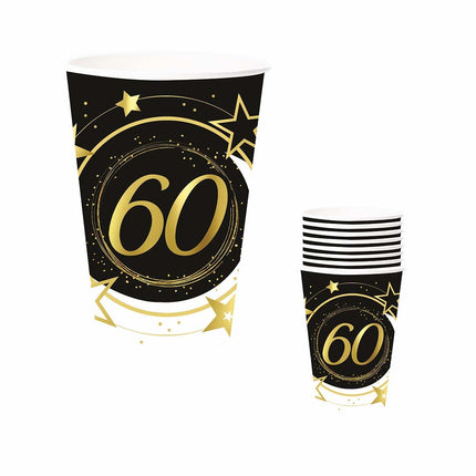 Tazas 60 Años 240ml 6ud