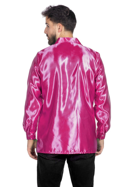 Blusa Disco Volantes Fucsia