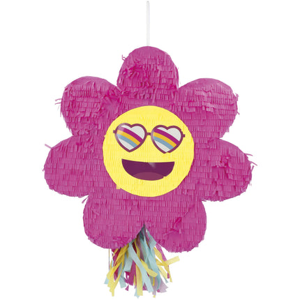 Emoij Piñata Flor Vacía 45cm