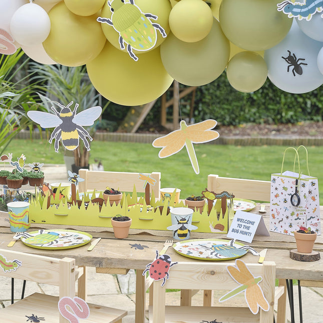 Arco con Globos de Animales del Bosque