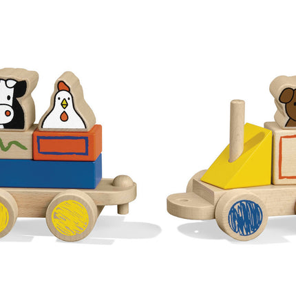 Tren de bloques Miffy