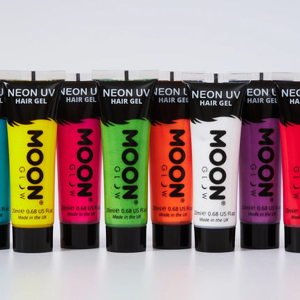 Gel UV para el pelo Moon Glow Neon Amarillo Intenso 20ml