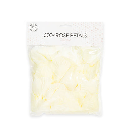 Pétalos de rosa beige 500uds.