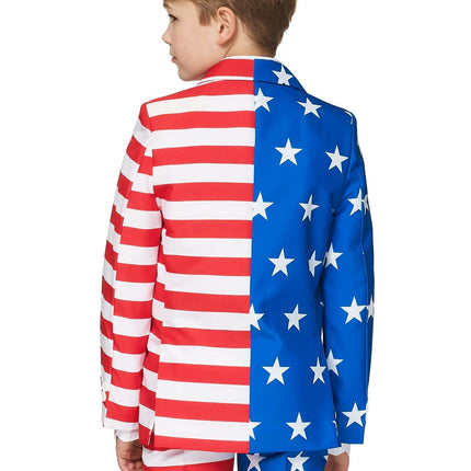 Traje Bandera USA Niño Suitmeister