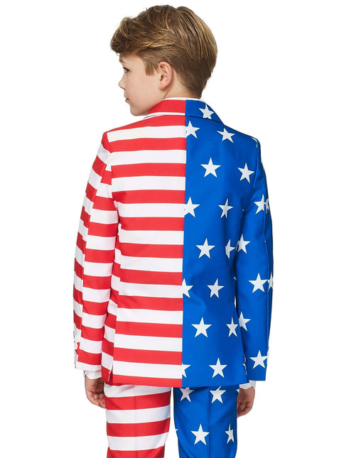 Traje Bandera USA Niño Suitmeister