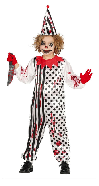 Traje de Payaso de Halloween Niño