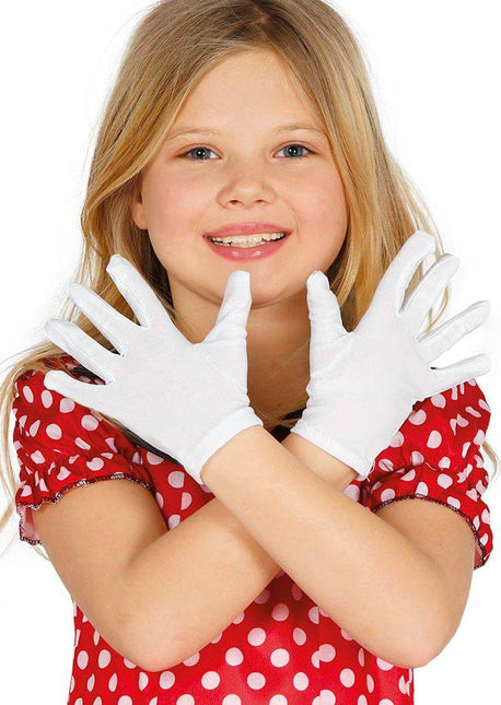 Guantes Blancos Niño 2ud