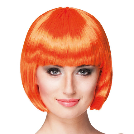 Peluca Bob Naranja Deluxe