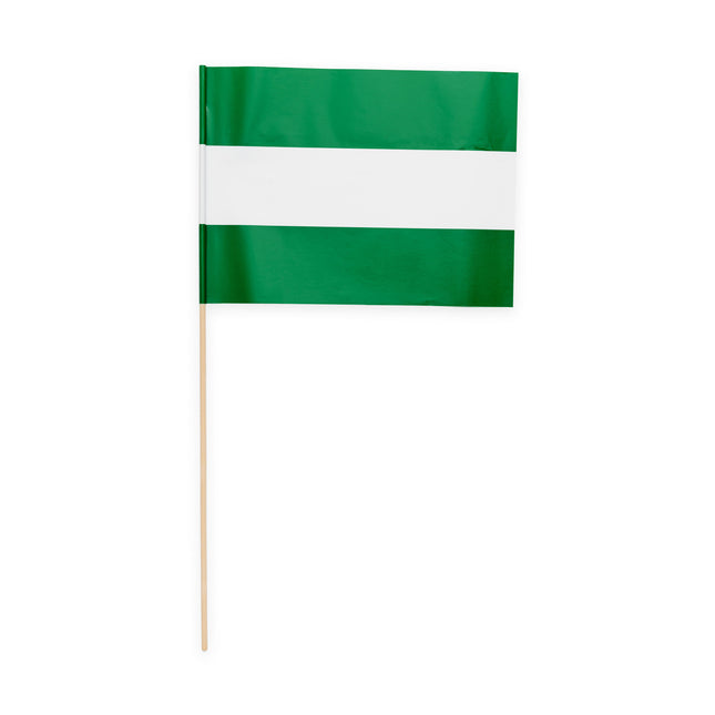 Bandera de Rotterdam Con Asta 50cm 10pcs