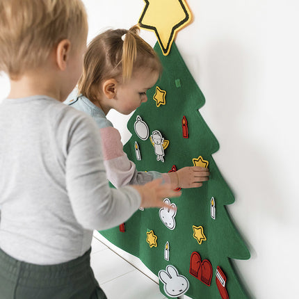 Fieltro de árbol de Navidad Miffy