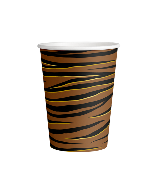 Vasos Tigre 250ml 8ud