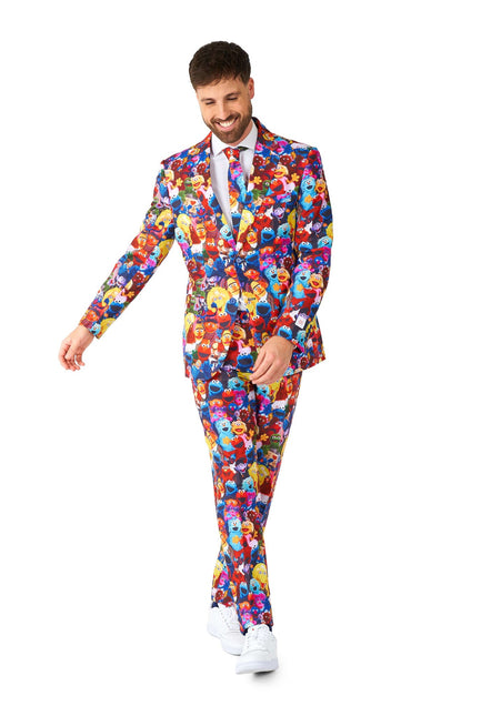 Traje de Barrio Sésamo Hombre OppoSuits