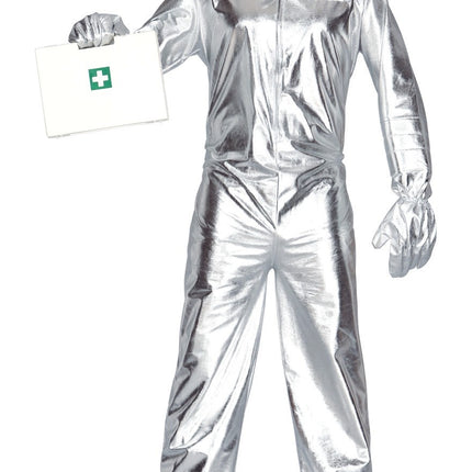 Traje Astronautas Plata Hombre