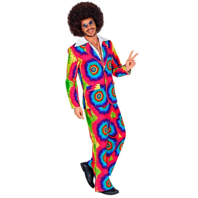 Disfraz Disco 70S Color Hombre Groovy