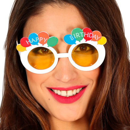 Gafas de feliz cumpleaños