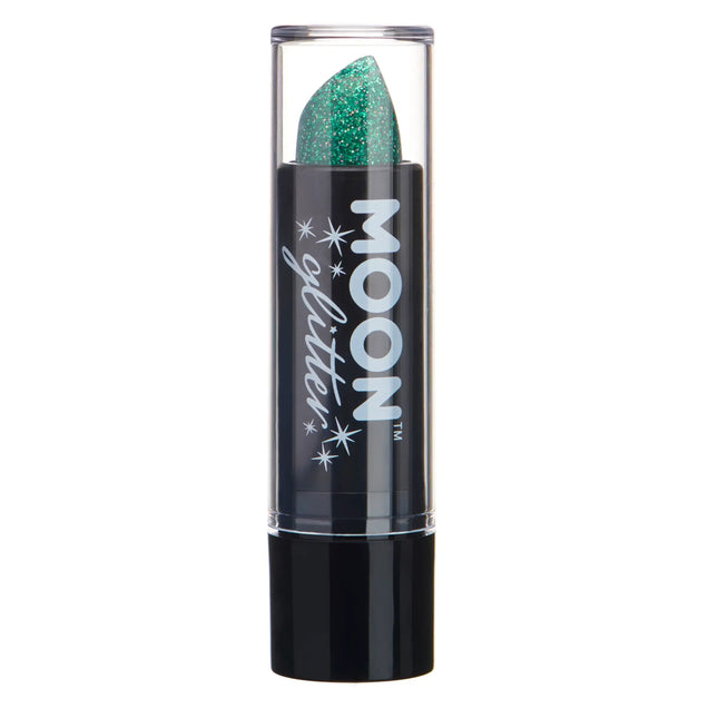 3. Pintalabios de purpurina holográfica Moon Glitter Verde 4. Pintalabios de purpurina holográfica Moon Glitter Verde2g