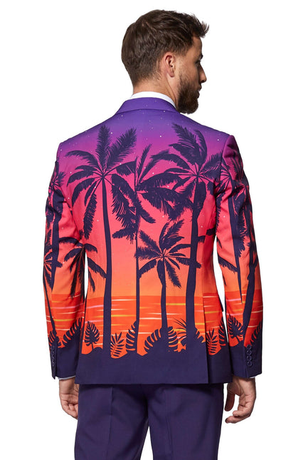 Traje de palmeras hawaianas para hombre OppoSuits