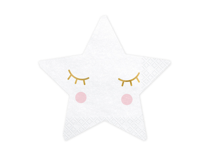 Servilletas Little Star Estrella 16cm 20pcs