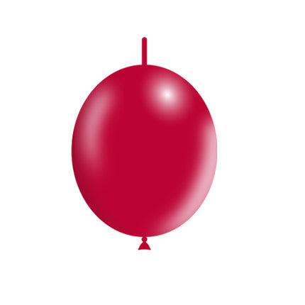 Globos Botón Rojo 15cm 100pcs