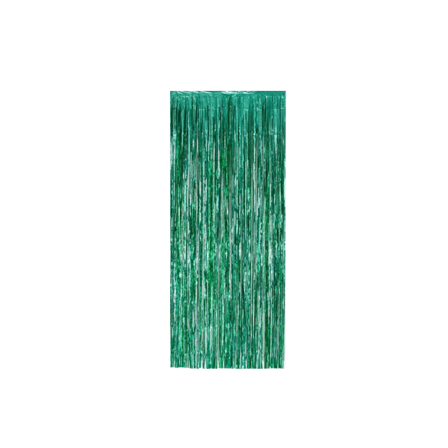 Cortina verde para puertas Film 2,4 m