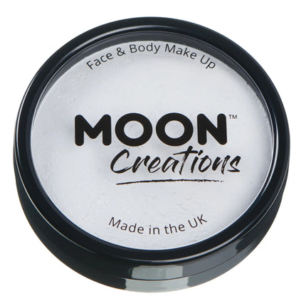 Moon Creations Pro Face Paint Cake Pots Blanco 36g