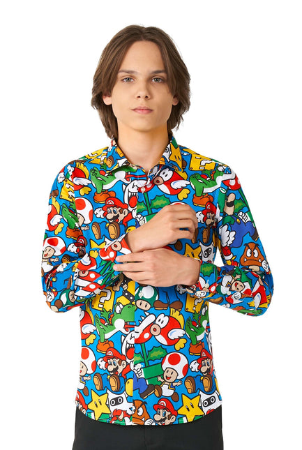 Camiseta Super Mario Niño Adolescente OppoSuits