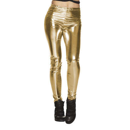 Leggings dorados