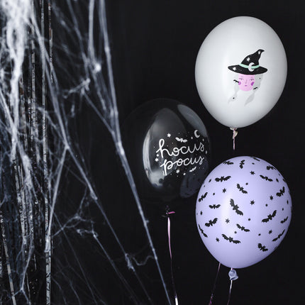 Globos de Halloween Hocus Pocus 30cm 6pcs