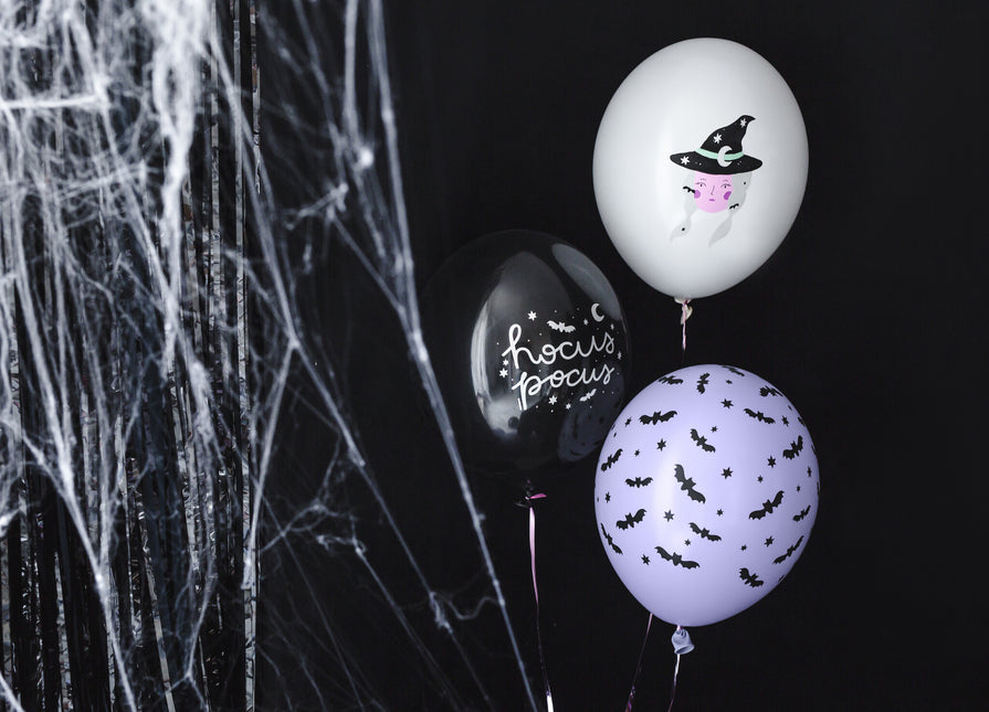 Globos de Halloween Hocus Pocus 30cm 6pcs