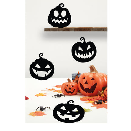 Decoración de mesa de Halloween Calabazas