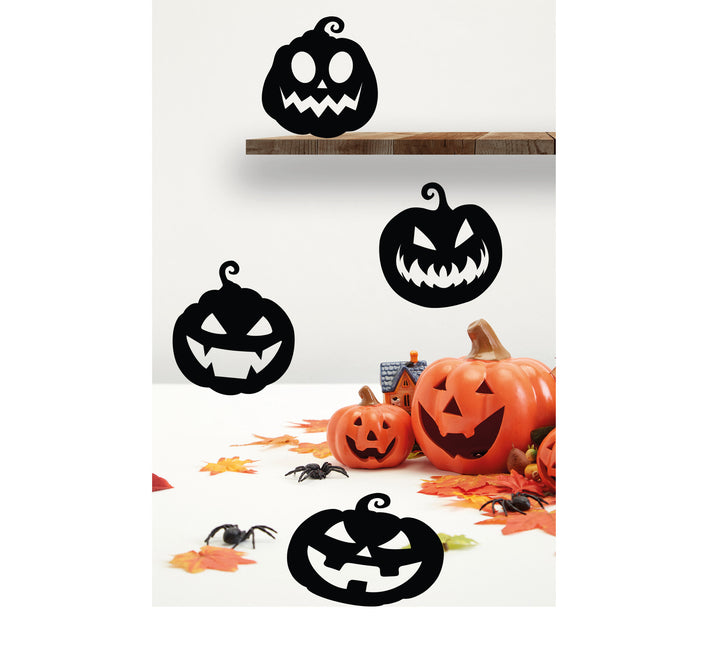 Decoración de mesa de Halloween Calabazas