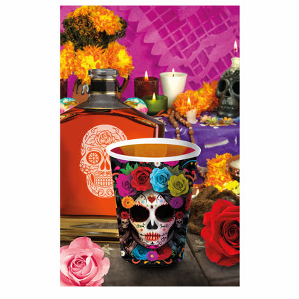 Tazas Halloween Calavera 240ml