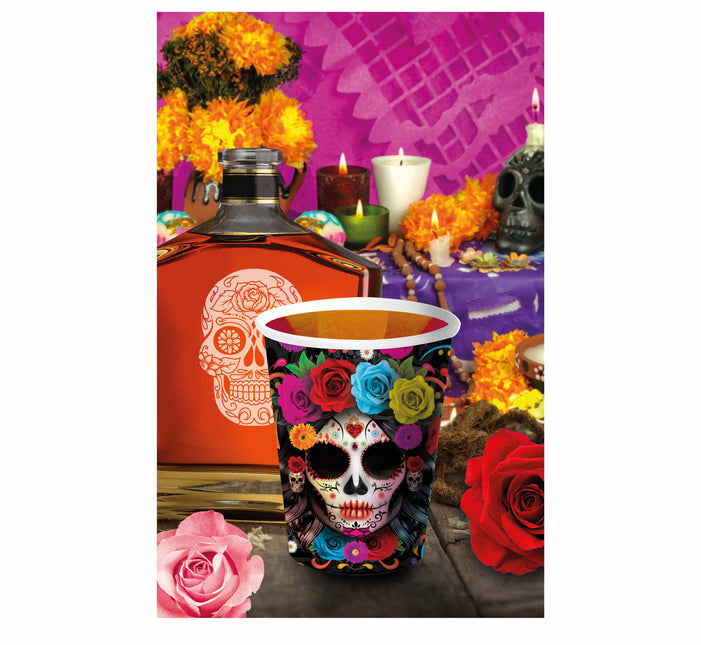 Tazas Halloween Calavera 240ml