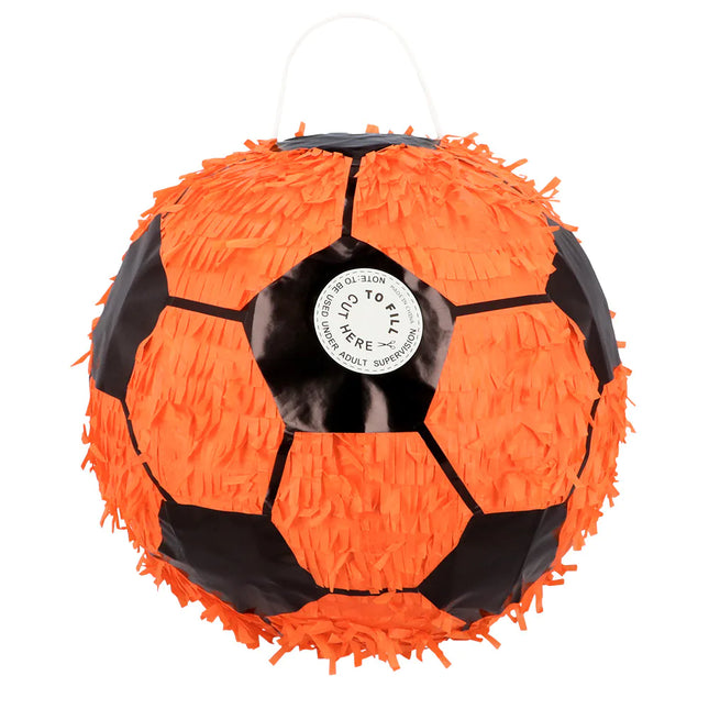 Piñata Fútbol Naranja