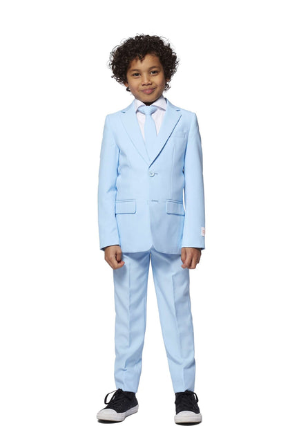 Traje Azul Claro Niño OppoSuits