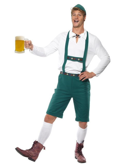 Juego de Lederhosen Verde